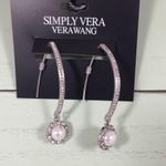 Simply Vera, Vera Wang 🆕 Simply Vera Vera Wang Crystal Dangle Earrings Photo 2