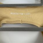 Worth The Label Shapewear Bodysuit Romper In Beige Size M Medium NWT Tan Photo 2