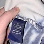 Short Sexy Series Stone Washed Faux Denim Vest Size‎ 2XL Blue Size XXL Photo 4