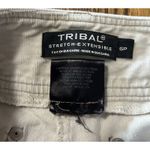 Tribal Jeans Cream Corduroy Straight Stretch Photo 3