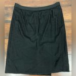 Missoni Faux Wrap Ribbed Black Skirt - Size IT 42/ US 6 Photo 7