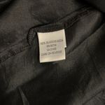 BCBGMAXAZRIA Black Silk Chiffon Ruffle Satin Empire Waist Cocktail LBD Dress Photo 8