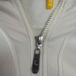 Lole  Cream Zip-Up Hoodie Size‎ Medium EUC Photo 2