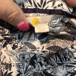 Boden Women's US 2 UK 6 Pintuck Button Front Blouse Leaf Print Ruffle Photo 3