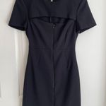 ZARA Black Zip Dress Photo 0