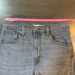 Levi's ‎ High Waisted Mom Jean Shorts Black Denim Cut Off Womens Size 30 Festival Photo 7