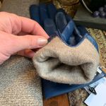 Coach Authentic 1941 SMOOTH LEATHER wool lining signature tech gloves Photo 1