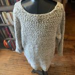 Lane Bryant white and gold v-neck chunky comfortable 22/24 sweater Photo 1