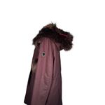 Gianni Bini  Burgundy‎ Fur-Trim Jacket Photo 2
