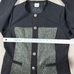CAbi  Blazer Jacket Career‎ Office Button Front Gray Black MD Photo 9