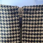 Ralph Lauren Lauren  Houndstooth Sheath Dress Sleeveless Zipper Pockets Size 12 Photo 4