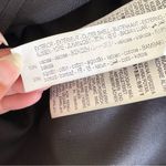 ZARA NWOT puff sleeve open back linen blend mini dress cross straps black medium Photo 10