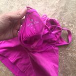 Athleta  Like New Hot Pink Magenta Zig Zag Back Top Photo 2