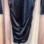 ZARA NWT  Size S Festive Season Long Sleeve Glitter Dress Photo 2