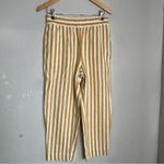 Madewell  Tapered Huston Pull-On Cropped Striped Pants Small Photo 2