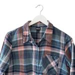 Patagonia Heywood Flannel Button Front Shirt Plaid Women's Organic Cotton Sz 4 # Photo 1