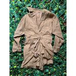 ZARA Brown Romper Size Medium Photo 6