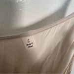 Alya  Cami Dress Beige Tiered Crochet Photo 7