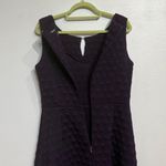 DKNY Eggplant Mini Fit Flare Dress Sz 10 Photo 8