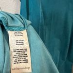 Soft Surroundings Petite M Blue V Neck Seamless Midi Dress Photo 6