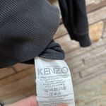 KENZO Paris embroidered tiger sweatshirt Black Yellow Large Photo 5