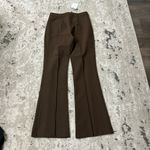 L'Academie L’Academie by Marianna Benigna Trouser in Dark Brown Size Large NWT Photo 3