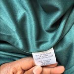 Birdie Grey Emerald Green Hannah Crepe Maxi Dress SIZE M Size M Photo 9