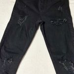 Topshop Distressed Jamie Black Jean - Size
US 28 Photo 4