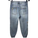 Driftwood NEW  "Summer Vines" Jogger Jeans Floral Embroidered Boho Feminine S Photo 6