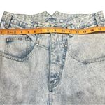 LA Gear Y2K Acid Wash High Waisted Mom Jeans Tapered Leg Sz 7 Vintage Blue Photo 9