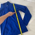 Under Armour  Blue Half Zip Raglan Pullover Sweatshirt Size S Photo 8