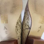 Anthropologie By  Marion Python Snakeskin Minimalist Coastal Cowgirl Bootie… Photo 7