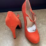 MaryJane heels size 8 Orange Photo 1