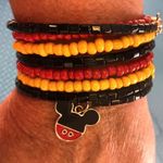 Disney ’s Mickey Mouse Wrap Around Bracelet with charms Photo 6