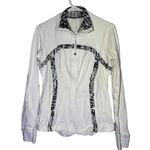 Lululemon white and black jacket size 10 Photo 0