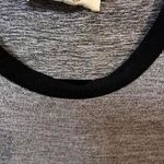 Gaze Silver Metallic Crew Neck Tee Size M Photo 1