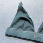 SKIMS New  Cotton Rib Plunge Bralette Size L in Kyanite Photo 1