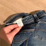 EXPRESS  Y2K / Vintage Dark Blue Low Slung Fit Flare Jeans Photo 4