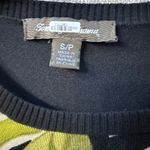 Tommy Bahama  Size S Tropical Floral Long Sleeve Knit Sweater Dress Photo 1