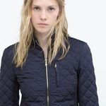 ZARA woman quilted padded jacket coat Sz XS Photo 0