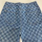 Emory park Plaid Super Stretch Jeans Blue Plaid Women Size Medium Tall (28"x33') Photo 7