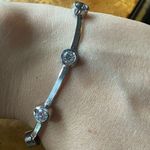 Swarovski Crystal Sterling Silver Bracelet Photo 0