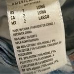 American Eagle  Mom Jeans Size 2 Long  26X29.5 Distressed Ripped  High Rise Photo 6