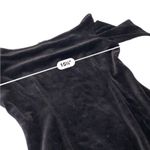 J.Crew  MARIO BELLUCCI Black Velvet Boat neck off shoulder Long Sleeve Dress sz 4 Photo 6