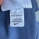 Nike Yoga Luxe Womens Infinalon Cropped Longline Tank Blue CV0576 Size Large Photo 5