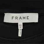 frame denim Frame Frankie Tee Shirt Puff Sleeve Black XS Cotton Minimal Whimsigoth Chic Photo 5