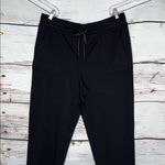 Talbots T by  NWT Size XL Black Pull On Cotton Knit Crop Pants Photo 1