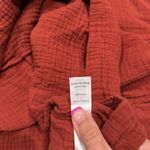 Marine layer  Jamie Short Sleeve Mini Dress in‎ Barn Red Photo 8