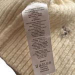 Loft  Lou &‎ Grey Cream Knit Sweater with Purple Dot Embellishments Size L Photo 5