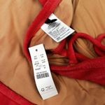 J.Crew Cut Out Bandeau One Piece Swimsuit in Terry Coral Size 22 -BK548 Photo 5